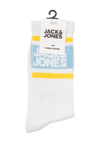 Jack & Jones Jack&jones Jaclogo Strıpe Tennıs Sock 12250750 Mavi 001