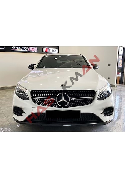 Mercedes GLC X253 Batman Yarasa Ayna Kapağı Piano Black 2015+