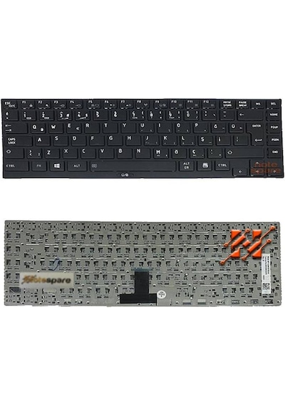 Toshiba İle Uyumlu Satellite R830-10h, R830-11c, R830-120, R830-12n Notebook Klavye Siyah Tr