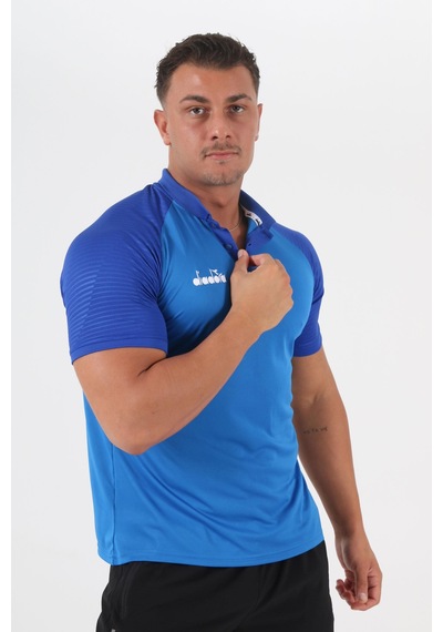 Diadora Premium Kamp T-shirt Sax Saks Mavi