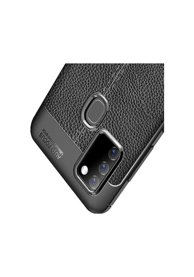Samsung Uyumlu Galaxy A21S Kilif Deri Tarzi Niss Silikon Case 389836600