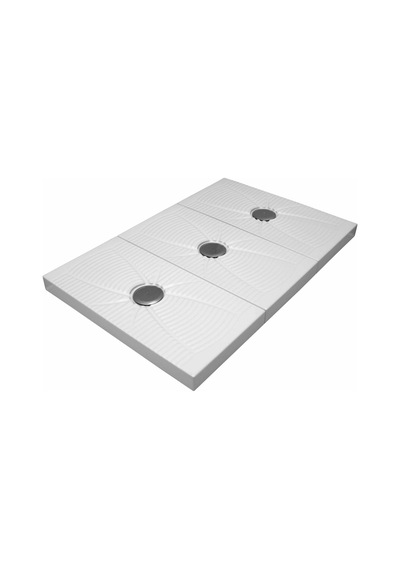 Serel - 40x80 Cm Seramik Modüler Duş Teknesi, Yıkama Sistemi - 47049ss000-