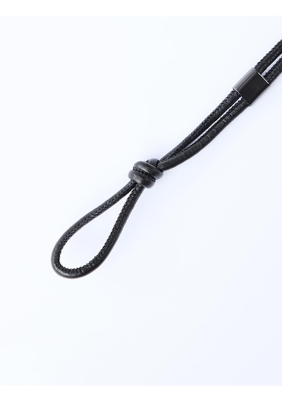 Jimmy Key Jimmy Key Siyah Bağcık Detaylı İpli Kemer 5ww413682900