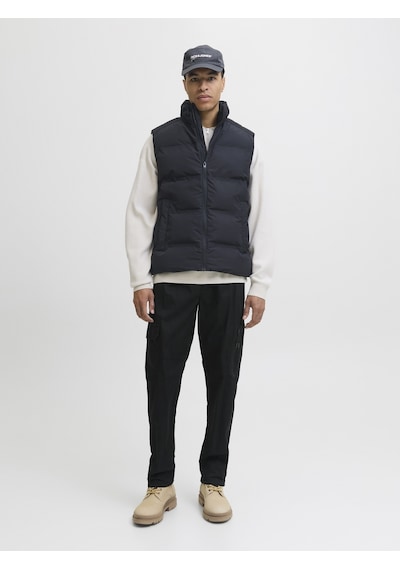 Jack & Jones Jack Jones Erkek Rahat Kargo Pantolon 12282874 Siyah