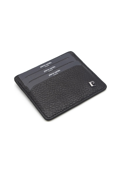 Pierre Cardin Siyah Floater Unisex Deri Kartlık 046a41 Siyah
