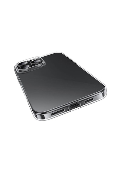 Apple İphone 16 Pro Uyumlu Kılıf Zebana Şeffaf Soft Silikon Kılıf Şeffaf