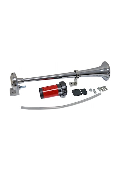 Korna Marin Metal Krom Tekli Motorlu 12v