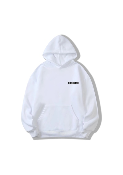 Startmore Unisex Pembe Sweatshirt Yeni Beyaz Beyaz