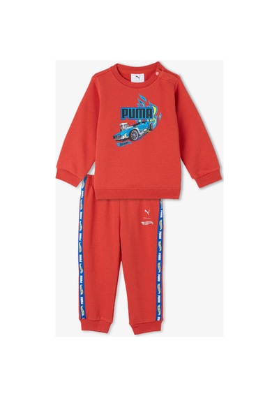 Puma X Hot Wheels Çocuk Kırmızı Eşofman Takımı 15-kırmızı 15-kırmızı