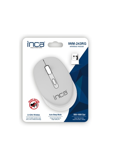 Inca IWM-243RG Wireless Kablosuz Optik Mouse