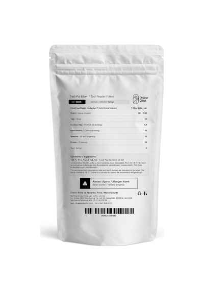 Online Çiftçi Tatlı Kırmızı İpek Pul Biber 80 G