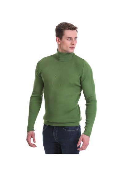 Hatemoğlu Yeşil Slim Fit Fitilli Balıkçı Yaka Yünlü Triko Kazak 34232023a0 Yeşil Hatemoğlu Yeşil Slim Fit Fitilli Balıkçı Yaka Yünlü Triko Kazak 34232023a0 Yeşil