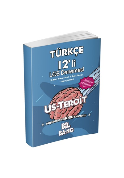 Ünlü Yayınları 8. Sınıf Lgs Us-Teroit 12'Li Türkçe Lgs Denemesi Y