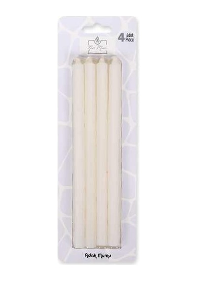 X-401 4lü Adak Mum Çok Renkli
