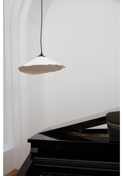 Eva Tasarım Modern Avize Tüm Çap 30 Cm Beyaz