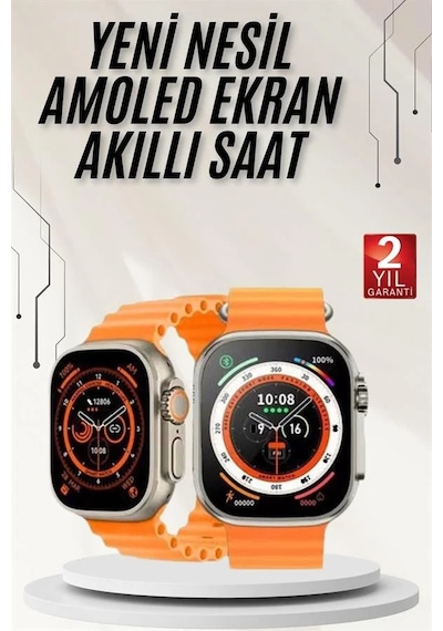 Akıllı Saat Gps Özelliği Bildirim Görme Adımsayar Sesli Görüşme Yapabilen Yeni Nesil