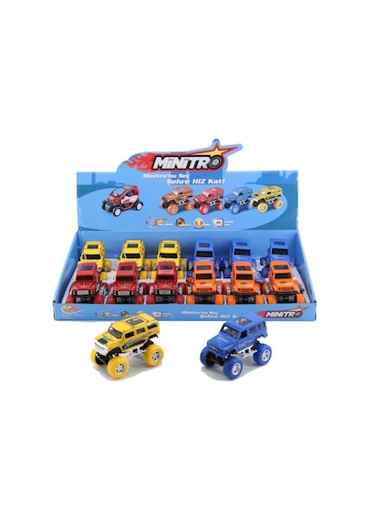 Birlik Oyuncak Offroad Sesli Işıklı Metal Çekbırak Hammer