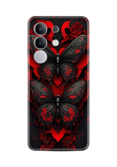 Vivo Y29 V2434 Uyumlu Kılıf Desen Baskılı Silikon Özel Seri Stk-.1009.jpg Renk86 Renk86