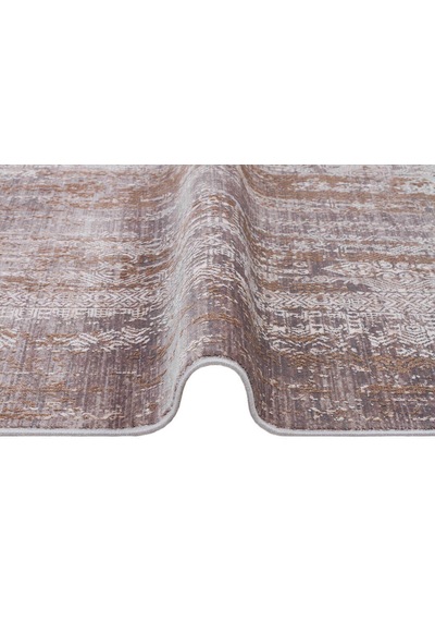 Premium Harmony Viskon Modern Halı 21023 Kahve Kemik-bej