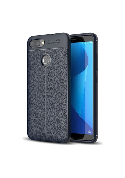 Zenfon Max Plus Zb570Tl Kilif Deri Görünümlü Tam Korumali Silikon 406460999