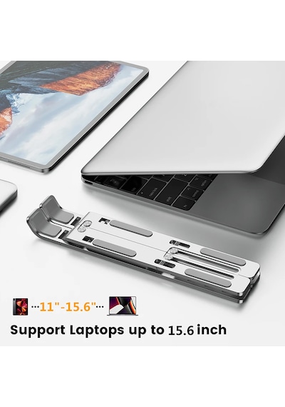 Masaüstü Laptop Notebook Dizüstü Bilg. Standı Katlanabilir Altlık