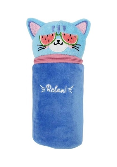 Dolphin Pc-4901 Peluş Kalem Çantası Çok Renkli