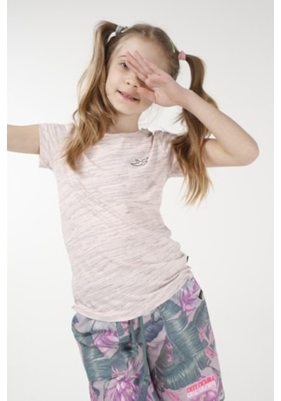 Brz Kids Kız Çocuk Kısa Kollu T-Shirt Pembe