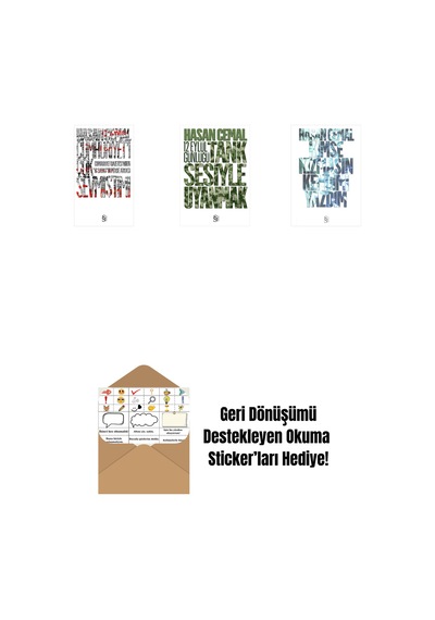 Cumhuriyet'i Çok Sevmiştim + Tank Sesiyle Uyanmak + Kimse Kızmasın Kendimi Yazdım + Okuma Sticker'ları