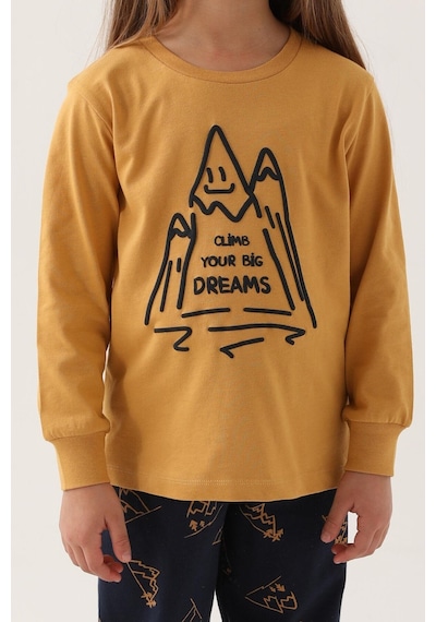 Roly Poly 3170 Garson Climb Your Big Dreams Kız Çocuk Uzun Kol Pijama Takım 001 Roly Poly 3170 Garson Climb Your Big Dreams Kız Çocuk Uzun Kol Pijama Takım 001