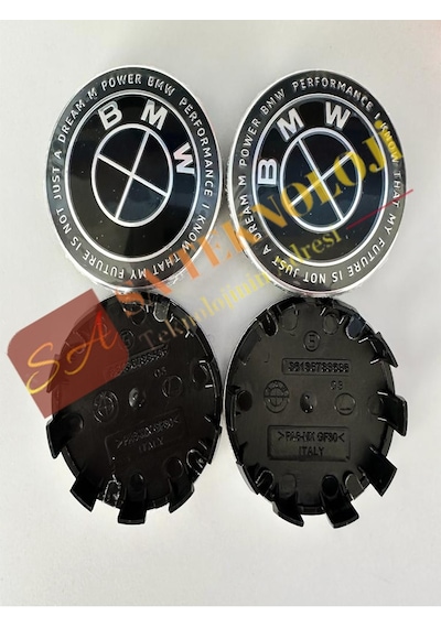 Bmw 50.yıl özel logo seti (Newworld Fullblack 51148132375-511482)