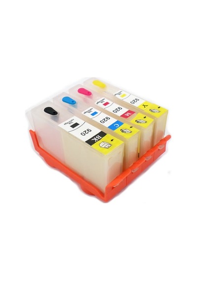 Hp 920 Uyumlu Kolay Dolan Kartuş 4 Renk