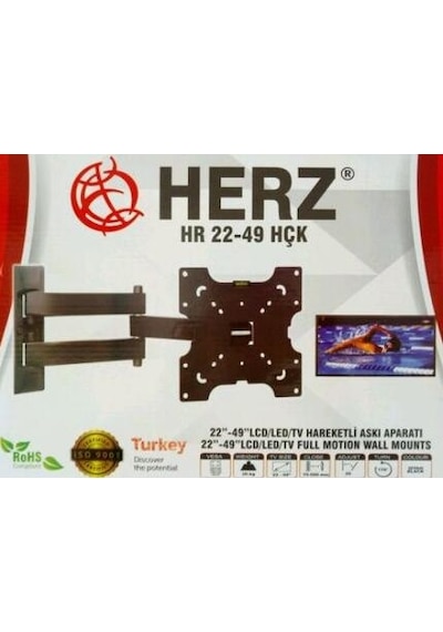 Herz Hr 22 49 Hçk. 22" 49" Led Lcd Tv Hareketli Askı Aparatı