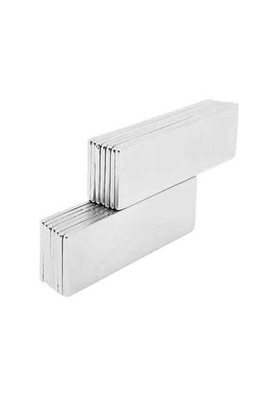 Ultra Güçlü Neodyum Mıknatıs, 30x10x1 Mm Boyutunda Ve 10'lu Set