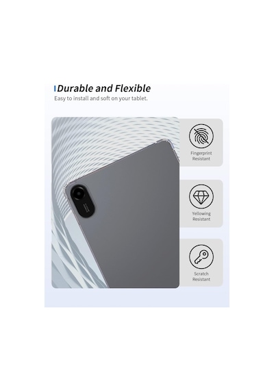 Xiaomi Redmi Pad 2 11inç 2025 Kılıf Darbelere Dayanıklı Şeffaf Kapak Kılıf