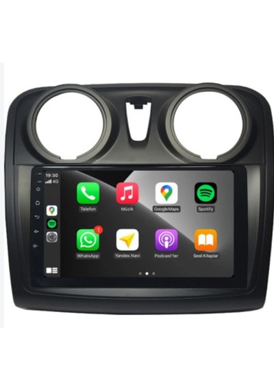 Foxus Dacia Sandero Duster 2017+ 64gb Hafıza Android Dokunmatik Ekran Oto Teyp - Carplay Wifi Gps Bluetooth Kamera Destekli Oem