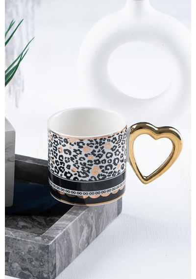 Myan Mug Kupa Bardak Beyaz - Çok Renkli