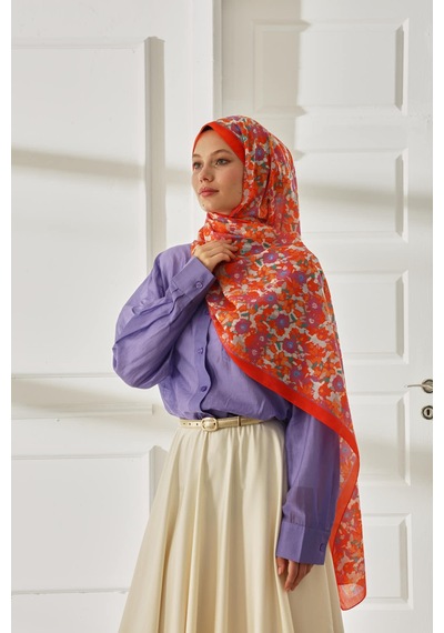 Silk Home Desenli Soft Şal 70021-02 Çok Renkli