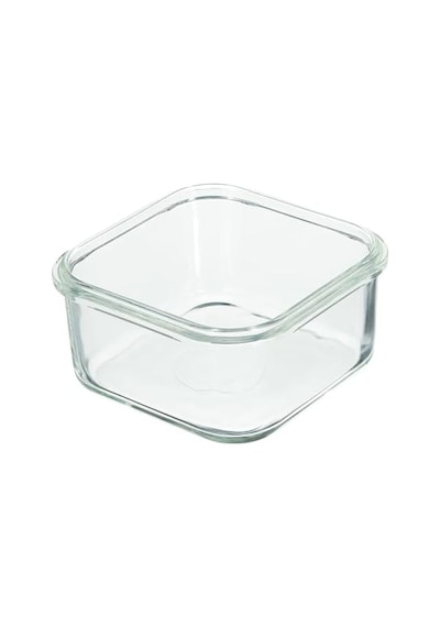 Kare Cam Saklama Kabı 490 Ml