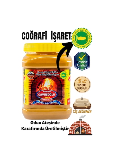 Çavuşoğlu Tahin Kepekli 930 G + Çavuşoğlu Andız Pekmezi 1 KG