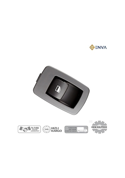 Bmw X3 Sağ - Sol Arka Kapı Tekli Cam Açma Düğmesi 2004-2010