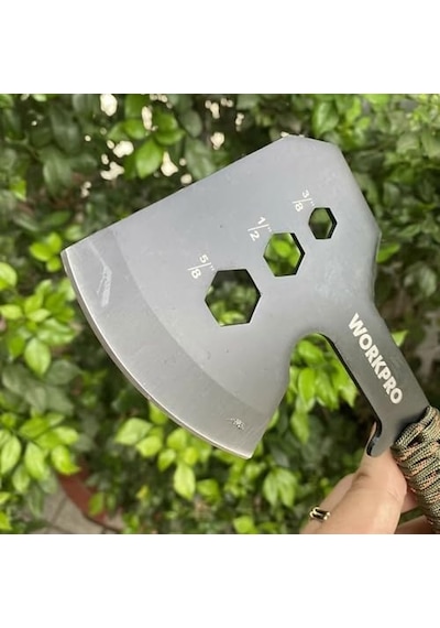 Wp383002 250mm Çok Fonksiyonlu Kamp Baltası + Magnezyum Ateşleyici