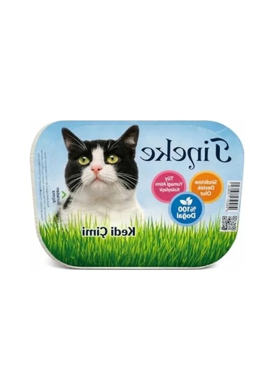 %100 Doğal Fileli Kedi Çimi - Tüy Yumağı Önleyici