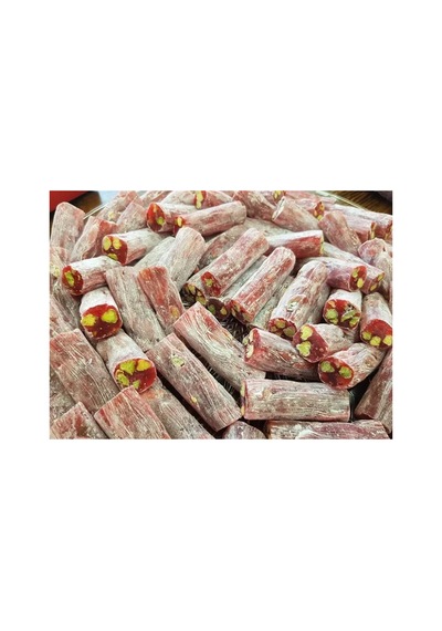 Extra Bol Antep Fıstıklı Narlı Fitil Parmak Lokum - 1 Kg
