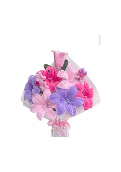 Karma Lilyum Buket Çiçek Pembe - 931232139 Pembe
