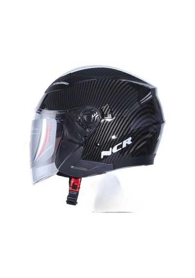 Ncr 708 Yarım Yazlık Kask Carbon Desenli Güneş Vizörlü Diğer