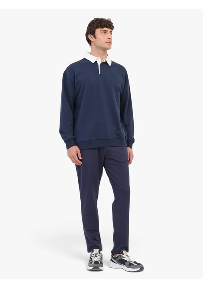 Lumberjack 6w Ml Damy 16ıd110 6pr Erkek Lacivert Sweatshirt - 102708389