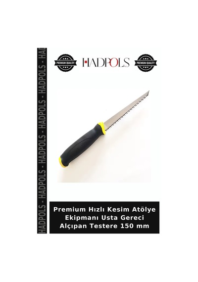 Premium Hızlı Kesim Atölye Ekipmanı Usta Gereci Alçıpan Testere 150 Mm