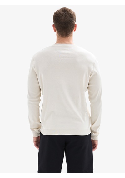 Erkek Sweatshirt 40924 - Krem Krem