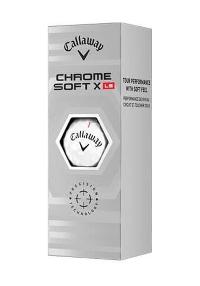 Callaway Bl Cg Chrome Soft X Ls Golf Topu - 3lü Karışık