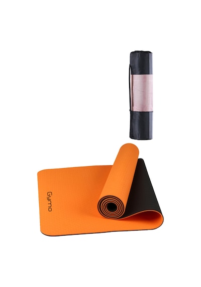 Gymo Ekolojik 6Mm Tpe Yoga Matı Pilates Minderi Turuncu